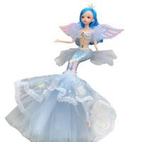 ราคา Pickmine 2023ตุ๊กตานางเงือก Barbie ใหม่ตุ๊กตา BJD ดีลักซ์พร้อมข้อต่อตุ๊กตานางเงือกของเล่นเจ้าหญิงที่ถอดออกได้11ข้อ (20473372978)