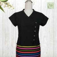 ราคา เสื้อผ้าไทย เสื้อผ้าฝ้าย เสื้อพื้นเมือง ผ้าไทย ชุดพื้นเมือง ผ้าฝ้าย เสื้อผ้าไทยผญ เสื้อใส่กับผ้าถุง เสื้อผ้าพื้นเมือง เสื้อพิกุล (19473187571)