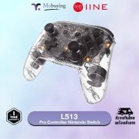 ราคา จอย IINE L513 Transparent Pro Controller Nintendo Switch จอยเกมส์ไร้สาย จอยเกมโปร่งใส สำหรับ Nintendo Switch PC Mobuying (20033523360)