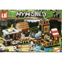 ราคา MY WORLD 778 pcs ตัวต่อเลโก้มายคราฟมายเวิร์ล 778 ชิิ้น บ้านเลโก้ ป้อมเลโก้ หมู่บ้านเลโก้ บ้านซอมบี้ ของเล่นบล็อกตัวต่อ (19554267129)