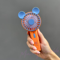 ราคา พัดลมมิกกี้เมาส์ พัดลมพกพา พัดลมมือถือ Mini fan ชาร์จUSB มีไฟLED ขนาดเล็ก พกพาสะดวก สีพาสเทล ดีไซน์น่ารัก (17938260931)