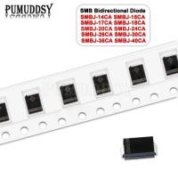 ราคา 20ชิ้น600W SMB ไดโอดโทรทัศน์ SMBJ 14CA SMBJ 15CA SMBJ 17CA SMBJ 18CA SMBJ 20CA SMBJ 24CA ปลั๊กไดโอดแบบสองทิศทางแบบ SMBJ 26CA (18632126569)