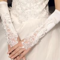 ราคา ถุงมือเจ้าสาว ปลอกแขนเจ้าสาว ถุงมือแฟชั่น ถุงมือสีขาว ถุงมือสีเำ (18433554613)