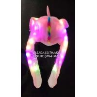 ราคา 1 ใบ มีไฟ หมวกหูกระดิก หมวกยูนิคอร์น หมวกโพนี่ หมวกกระดิกหู หมวกนายอน หมวก ยูนิคอร์น กระดิกหู ขยับหู ดุ๊กดิ๊ก หมวกมีไฟ หมวกเกาหลี m24 (7724697781)