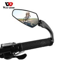 ราคา WEST BIKING Road mtb bicycle 360 MTB หมุนได้จักรยานเสือหมอบ Handlebar กระจกช่วงกว้างการขี่จักรยานเพื่อความปลอดภัยรถจักรยานยนต์กลับสายตากระจก (7763616506)