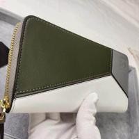 ราคา กระเป๋าบัตรใช้ได้ทั้งเพศชายและหญิง LOEWE ใหม่23นิ้วลาย LOEWE ปริศนาหนังวัวกระเป๋าเงินทรงสี่เหลี่ยมผืนผ้ายาวกระเป๋าสตางค์ปักลายความทนทาน (19633902262)