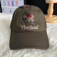 ราคา หมวกแก๊ป ปักลาย ช้าง thailand มี 10 สี งานสวย พร้อมส่ง (20593780690)