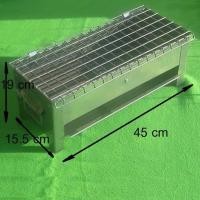 ราคา เตาย่างบาบีคิว BBQ เตาปิ้งหมูสะเต๊ะ ปิ้งลูกชิ้น เตาปิ้งย่างบาบีคิว เตาย่างเอนกประสงค์ ขนาด 45 ซม x 15 5 ซม x สูง 19 ซมสต็อกในประเทศไทย จัดส่งที่รวดเร็ว (545672226)