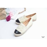 ราคา รองเท้าแฟชั่น ถักปอ ราคาถูกCพื้นยางถักปอพื้นหนา shumiya (16888391613)