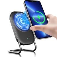 ราคา Brifit ขาตั้งเครื่องชาร์จไร้สาย ขาตั้งชาร์จไร้สาย 15W สถานีชาร์จไร้สายเดสก์ท็อปที่เข้ากันได้กับ iPhone 15 14 13 12 11 Pro Max Samsung S22 S21 Pixel (20967773770)