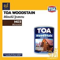 ราคา TOA Woodstain สีย้อมไม้ ทีโอเอ วู้ดสเตน ชนิดด้าน 1 4 กล 1กล สี ย้อมไม้ ทีโอเอ วู้ด สเตน ด้าน wood stain ใช้กับ ทินเนอร์ 21 (9894643147)