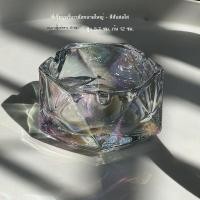 ราคา สไตล์อินที่เรียบง่ายหรูหราน้ำเกาลัดที่เขี่ยบุหรี่แก้วแฟชั่นอินเทรนด์โฮมออฟฟิศคริสตัลระดับไฮเอนด์ที่เขี่ยบุหรี่ (20510046088)