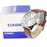ราคา พร้อมกล่อง นาฬิกาข้อมือ สายหนัง สีน้ำตาลดำ วันที่ นาฬิกาcasio กันน้ำ นาฬิกาผู้ชาย นาฬิกาผู้หญฺิง ควอตซ์ชายหญิง RC631 (11336397463)
