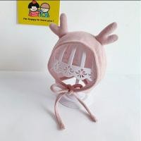 ราคา พร้อมส่ง หมวกเด็ก หมวกไหมพรมเด็ก 1เดือน 18เดือน หมวกเด็กกันหนาว หมวกเด็กแรกเกิด หมวกไหมพรมเด็กผูกคาง แต่งเขากวาง (16857047271)
