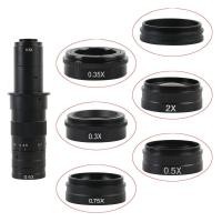 ราคา 0 75X 0 5X 2 0X 0 35X 1X Barlow Auxiliary Objective Glass Lens For 180X 300X Zoom Monocular C MOUNT Lens Video Microscope Camera (18058995370)