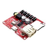 ราคา Lossless Bluetooth Audio Receiver Board USB TF Card Slot DIY Decoding Modified MP3 Module for Car Speaker Audio Amplifier (15252150785)