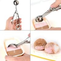 ราคา Freshyware ที่ตักไอศครีม ที่ตักไอศกรีม ที่ตักไอติม ขนาด วงใน 4 cm ice cream scoop เหมาะกับ ร้านไอศครีม รถเข็นไอติม กะทิ ร้านอาหาร ร้านกาแฟ หมูกะทะ (436590887)