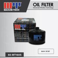 ราคา กรองน้ำมันเครื่อง มอเตอร์ไซต์ BMW SPORT ยี่ห้อ MAXUM TECH 60 MT160S (12990696713)