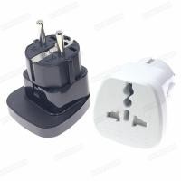 ราคา ปลั๊กแปลงไฟยุโรปเยอรมันเยอรมันเยอรมันเยอรมันเยอรมันนีแบบ Adaptor Traveling ประเภท F ช่องเสียบ AU ถึง KR ฝรั่งเศสเยอรมนีตัวแปลงขนาด4 8มม (19685189298)