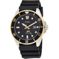 ราคา Casio Mens MDV106 1AV 200 M WR Black Dive Watch MDV106 1A Gold (15262713356)
