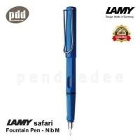 ราคา LAMY ปากกาหมึกซึม ลามี่ ซาฟารี ด้ามดำ ขาว น้ำเงิน แดง เหลือง ชมพู เขียว ดำด้าน หัว M LAMY safari Fountain Pen Black White Blue Red Yellow Pink Green Umbra Barrel NIB M พร้อมกล่องและใบรับประกัน เครื่อง
