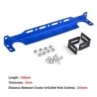 ราคา ชุดทำความเย็นน้ำมันเครื่องอลูมิเนียม330มม ความหนา2มม สำหรับรถยนต์ความวงเล็บยึดของอังกฤษ (19550224851)