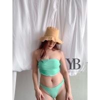 ราคา Your bikini BK1528 บิกินี่ ชุดว่ายน้ำทูพีช บราเกาะอก (18961746786)