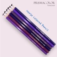 ราคา ดินสอสีไม้ ตราม้า Horse จำหน่ายแบบแยกแท่ง กลุ่มสีม่วง (20446326268)