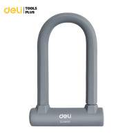 ราคา Deli ที่ล็อคล้อ กุญแจล็อคล้อ แบบตัวยู ป้องกันแน่นหนา ทนทาน เหล็กอย่างดี U Shaped Lock (20914820484)