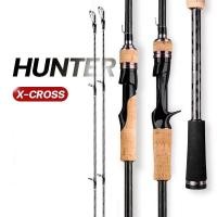 ราคา คันเบ็ด HUNTER ยาว6 7 ฟุต X CROSSทั้งคัน เวท6 128 17LB (20357235056)