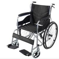 ราคา พร้อมส่ง wheelchair รถเข็นผู้ป่วย พับได้ น้ำหนักเบา กะทัดรัด ล้อ 16 นิ้ว มีเบรค หน้าหลัง 4 จุด เหล็กพ่นสีเทา วีลแชร์ ร wheelchair รถเข็นผู้ป่วย วีลแชร์ FOREVER Travelรถเข็นวีลแชร์ รถเข็นผู้สูงอายุ วี 