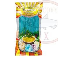 ราคา ขนมจีนกึ่งสำเร็จรูป เส้นจีนอบแห้ง ตราผึ้งน้อย 250 กรัม มีให้เลือก 6 สี ขาว เขียว เหลือง ฟ้า ชมพู ม่วง (18730968212)