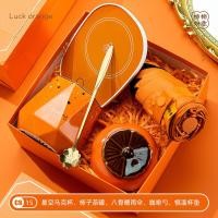 ราคา ชุดของขวัญแต่งงานของที่ระลึกชุดกล่องของขวัญ Kado Kecil เพื่อนเจ้าสาวถ้วย Kipas Angin Kecil โลโก้ที่กำหนดเอง (19913875793)