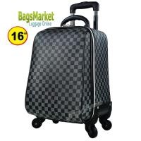 ราคา รุ่นใหม่ 4 ล้อ 360 องศา ฺBagsmarket กระเป๋าเดินทาง 16 นิ้ว แบรนด์ Sun POLO ระบบรหัสล๊อค 4 ล้อ กระเป๋าล้อลาก หนังกันน้ำได้ (11284907910)