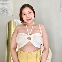 ราคา Freya Top เสื้อเกาะอกผูกคอสาวอวบ อก38 46 บิกินี่สาวอวบ (20563979564)