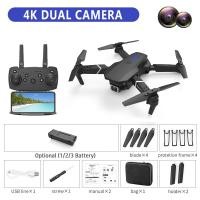 ราคา พร้อมส่ง โดรน E88 PRO โดรนติดกล้องคู่ 4K HD WIFI พับเก็บได้ ถ่ายภาพ บินนิ่ง ถ่ายวีดีโอ กล้อง โดรนไร้สา โดรนถ่ายรูป ดรนบังคับใหญ่ โดรนต โดรนของเล่น โดรนควบคุมระยะไกล โดร เครื่องบินโดรน (18404261368)