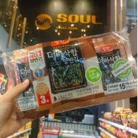 ราคา ยังบัน สาหร่ายทะเลเกาหลี Yangban Himalayan Pink Salt Seasoned Laver Yangban Double Roasted Seasoned Laver (18903525376)
