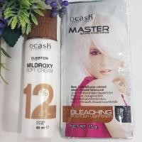 ราคา DCASH น้ำยาฟอกสีผม 12 ฟอกสีผม กัดสีผม กัดสีผม ผงฟอกสีผม สีขาว 60ml (18083687422)