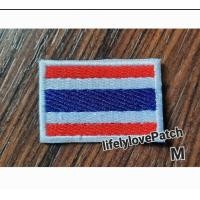 ราคา อาร์มธงชาติ ตัวรีด สินค้าไทย สต้อคพร้อมส่ง สวยตรงปก อาร์มIron patch อาร์มธงชาติ ตัวรีดติดเสื้อ ตัวรีดติดหมวก (20375471379)