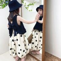 ราคา เสื้อผ้าเด็กผู้หญิงเด็กน้อยเสื้อผ้าเสื้อกั๊กแขนกุดหน้าร้อนผ้าฝ้ายเด็กผู้หญิงทารกเสื้อผ้าแฟชั่น Bloomer กางเกงลำลองน่ารัก (17378882849)