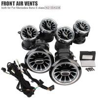 ราคา For Mercedes Benz E class W213 Coupe W238 AMG 2016 2021 64 Color Ceiling Air Vent Turbine LED Car Atmosphere Lamp Exhaust Fans (19757132335)