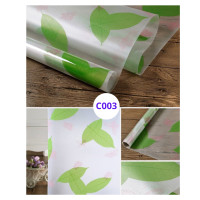ราคา ฟิล์มติดกระจก สติ๊กเกอร์ติดกระจก กว้าง90cm ยาว100cm 200cm Window Film ติดหน้าต่าง ประตู มีกาวในตัว (10196376335)