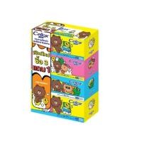 ราคา ซื้อ 3 กล่อง แถม ฟรี 1 กล่อง Cellox เพียวริฟาย เซลล็อกซ์ ไลน์เฟรนด์ กระดาษเช็ดหน้าแบบกล่อง 135 แผ่น (21054935288)