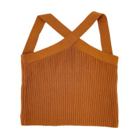 ราคา Maison Keeps เสื้อครอป สีน้ำตาล Used Like New Preloved (20604718279)