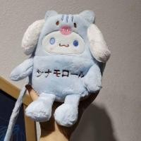 ราคา THOMA กระเป๋าขนาดเล็ก Dompet Koin น่ารักการ์ตูน Kuromi Cinnamoroll เด็กเจ้าหญิงกระเป๋าสะพายข้างตุ๊กตาผ้ากำมะหยี่กระเป๋าผู้หญิง Cinnamoroll กระเป๋าเด็กกระเป๋าถือ (20900826622)