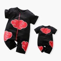 ราคา อะนิเมะ Naruto เสื้อรอมเปอร์ทารก Akatsuki Kakashi Go Ku Luffy Soron แขนสั้นเด็กทารก Romper จั๊มสูทคอสเพลย์ Pajama Jumpsuit สำหรับทารก (7672594486)