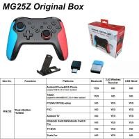 ราคา คอนโทรลเลอร์ไร้สาย Bluetooth 2 4G สำหรับ Nintendo Switch Pro PC แท็บเล็ต PS3 Tesla Shock Joystick Gamepad Lag ฟรี Multifunction (21171147416)