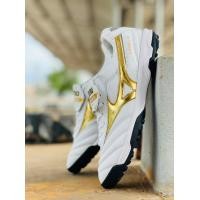 ราคา Mizuno รองเท้าฟุตบอลหญ้าเทียม ตัวท็อป หนังจิงโจ้ (10203477626)