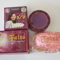 ราคา Faiza Beauty Cream Faiza Whitening Soap ครีมบำรุงผิวหน้าและสบู่ เพื่อขจัดสิว ฝ้า กระ และความหมองคล้ำของใบหน้าและผิวกาย (10780215670)