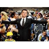 ราคา The Wolf Of Wall Street ฟิล์มศิลปะพิมพ์โปสเตอร์ผ้าไหมของตกแต่งผนังบ้าน24X36นิ้ว0717 (19767299723)
